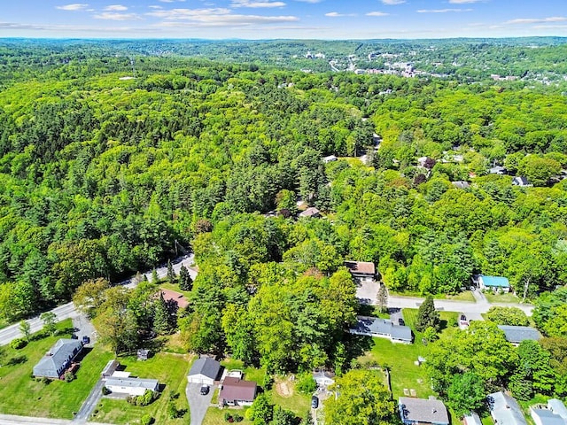 7 Philip Ave, Augusta, ME 04330 - bird's eye view of a heavily wooded area