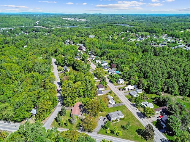 7 Philip Ave, Augusta, ME 04330 - aerial overview of property's location with a heavily wooded area