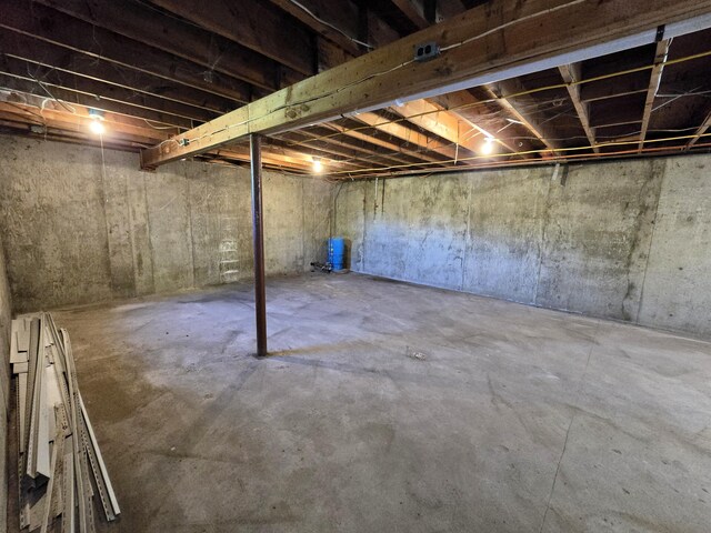 237 Bangor Rd, Unity, ME 04988 - view of unfinished basement