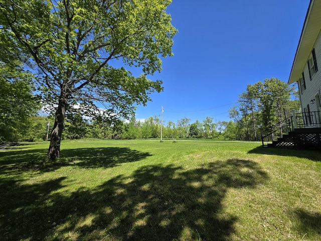 237 Bangor Rd, Unity, ME 04988 - view of grassy yard