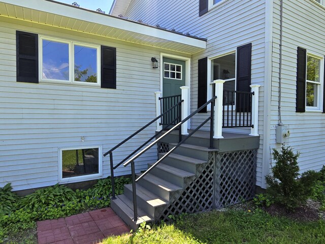 237 Bangor Rd, Unity, ME 04988 - view of property entrance