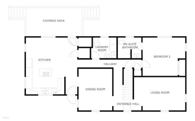 237 Bangor Rd, Unity, ME 04988 - property floor plan