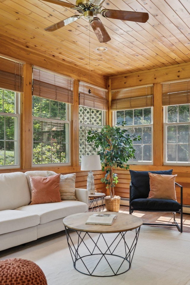 10 Ledge Hill Rd, Gorham, ME 04038 - sunroom / solarium with healthy amount of natural light and baseboard heating