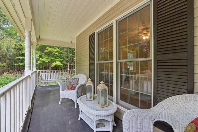 10 Ledge Hill Rd, Gorham, ME 04038 - view of covered porch