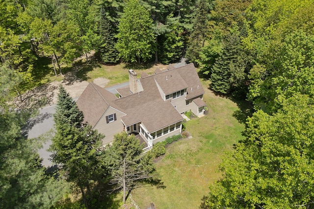 10 Ledge Hill Rd, Gorham, ME 04038 - aerial view of property and surrounding area