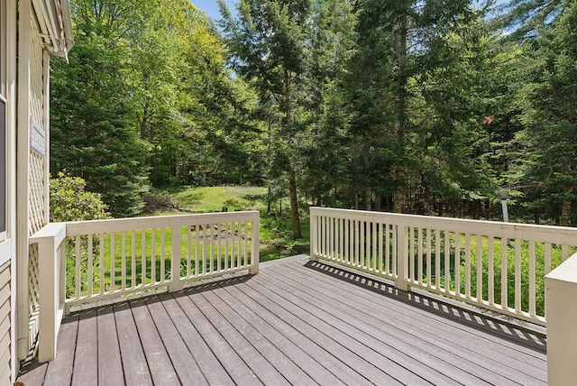 10 Ledge Hill Rd, Gorham, ME 04038 - view of deck