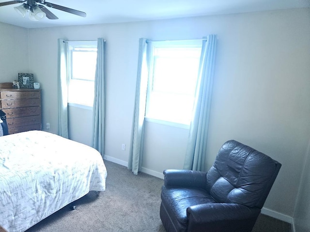 262 Golf Course Rd, Newport, ME 04953 - carpeted bedroom with a ceiling fan