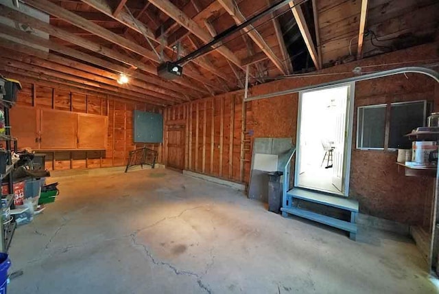 6 Pleasant Ct, Houlton, ME 04730 - below grade area featuring a garage