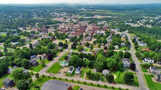 6 Pleasant Ct, Houlton, ME 04730 - aerial view of property and surrounding area with nearby suburban area