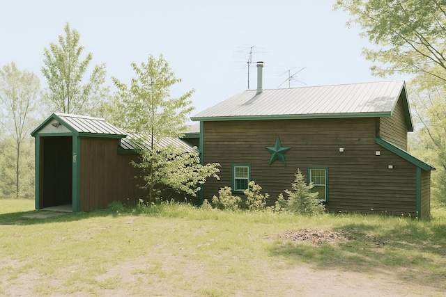 20 Monument Rd, Abbot, ME 04406 - view of yard