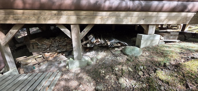 1261 Turkey Tail Rd Unit T4, Indian Purchase Twp, ME 04462 - view of inside crawl space