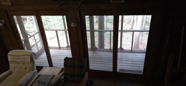 1261 Turkey Tail Rd Unit T4, Indian Purchase Twp, ME 04462 - entryway featuring plenty of natural light