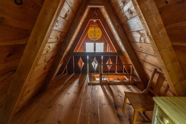74 Snow Village Rd, Liberty, ME 04949 - view of unfinished attic