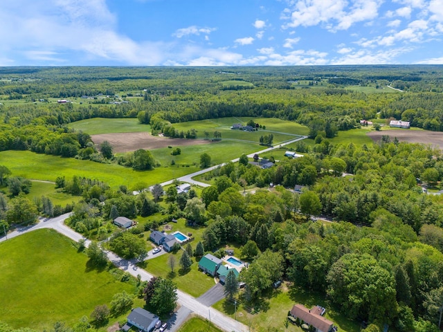 18 Tibbetts Ln, Lyman, ME 04002 - aerial view of a heavily wooded area