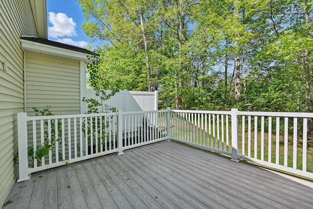 40 Camden Ct Unit 40, Bangor, ME 04401 - view of wooden deck