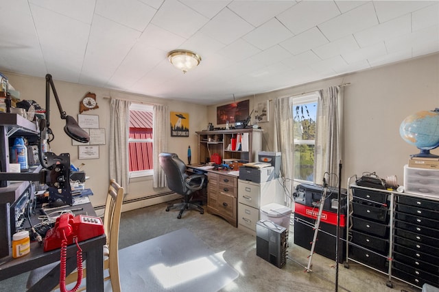 87 Southard Ave, Kenduskeag, ME 04450 - office area with a baseboard radiator