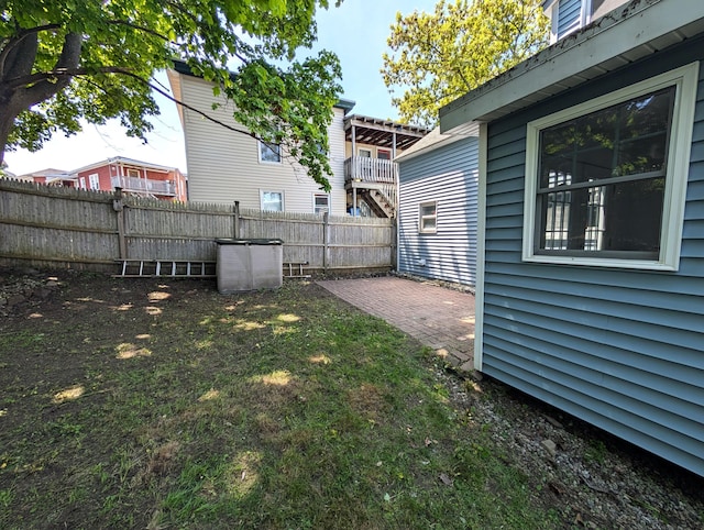 195 Elm St, Biddeford, ME 04005 - view of yard featuring a patio area