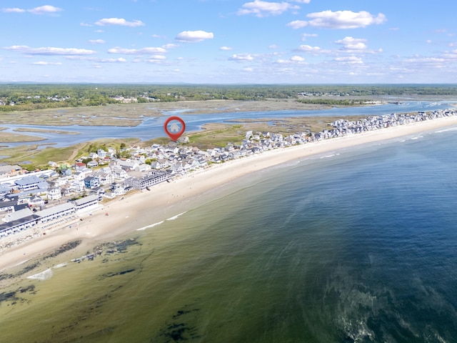 75 Ox Cart Ln Unit 2, Wells, ME 04090 - view of property location featuring waterfront with a beach