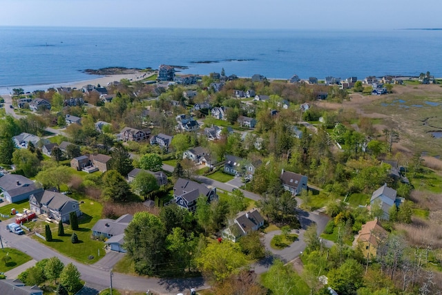 21 Surf Ln, Kennebunk, ME 04043 - aerial view of property's location with nearby suburban area and a nearby body of water