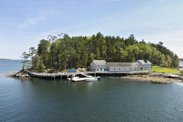 1 Mouse Is, Southport, ME 04576 - dock featuring a water view