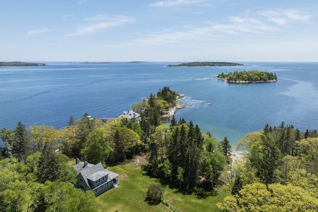 1 Mouse Is, Southport, ME 04576 - bird's eye view of a nearby body of water