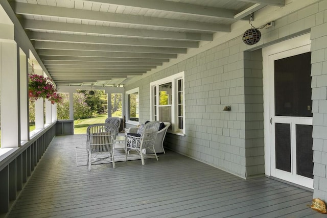 1 Mouse Is, Southport, ME 04576 - view of wooden porch