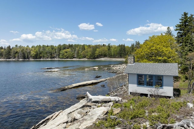 1 Mouse Is, Southport, ME 04576 - dock with a wooded view and a water view