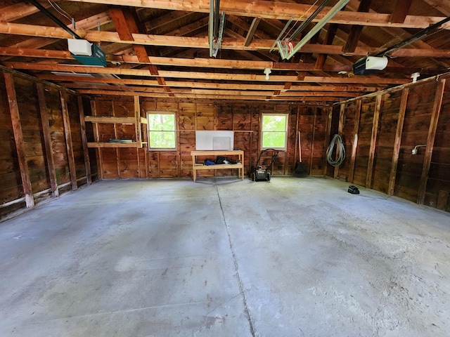 51 Francis St, Waterville, ME 04901 - garage with a garage door opener