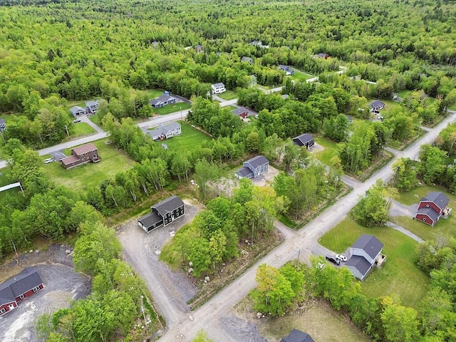 65 May Way, Sidney, ME 04330 - bird's eye view of a forest