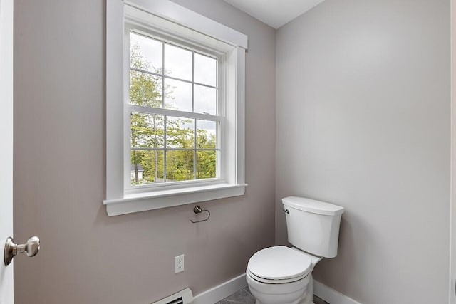 65 May Way, Sidney, ME 04330 - half bath featuring baseboards and toilet