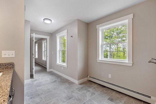 65 May Way, Sidney, ME 04330 - spare room with baseboard heating and baseboards