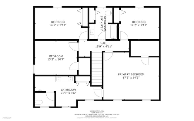 65 May Way, Sidney, ME 04330 - floor plan / room layout