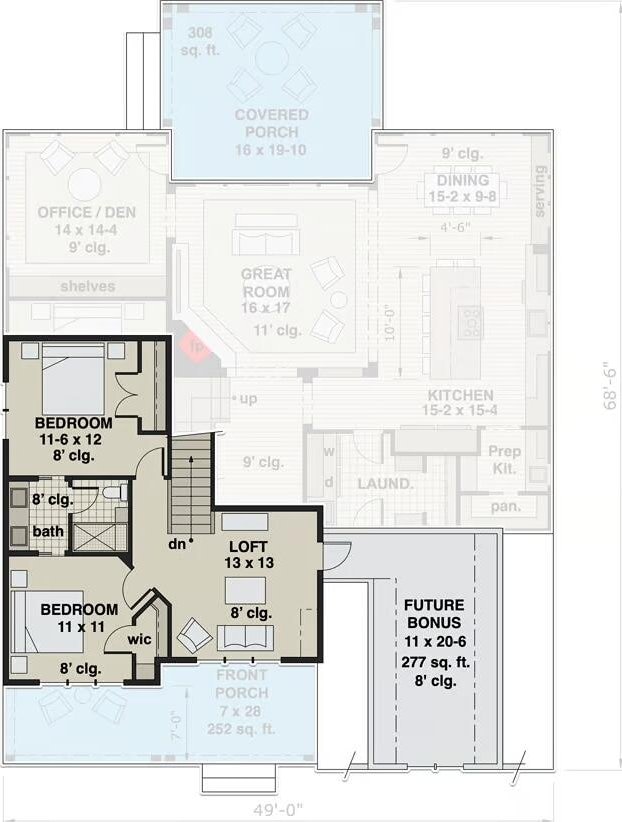 13 Coastal Pnes, Cumberland, ME 04021 - floor plan / room layout