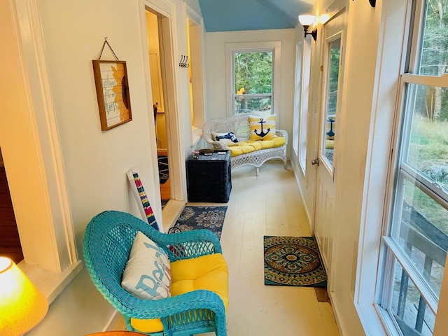 12 Spruce Gum Ln, Georgetown, ME 04548 - hall with wood-type flooring