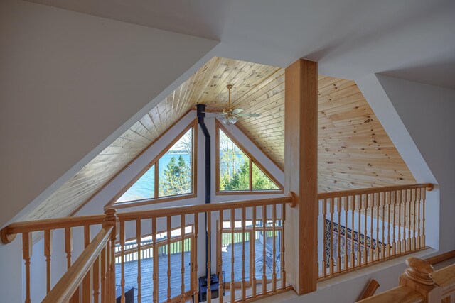 438 Oak Point Rd, Trenton, ME 04605 - detailed view of ceiling fan