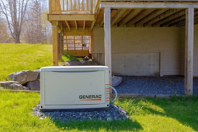 438 Oak Point Rd, Trenton, ME 04605 - exterior view of a power unit
