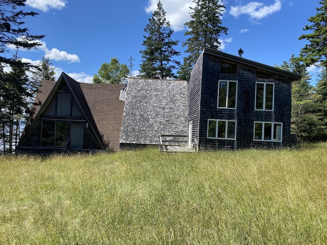 219 Willis Ln, Islesboro, ME 04848 - view of rear view of property