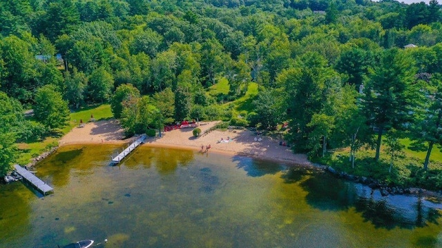 4 Goodridge Dr Unit 4, Naples, ME 04055 - aerial view of property's location with a heavily wooded area