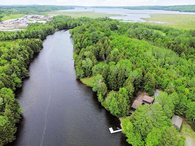 59 Lupine Dr, Belgrade, ME 04917 - bird's eye view of a nearby body of water