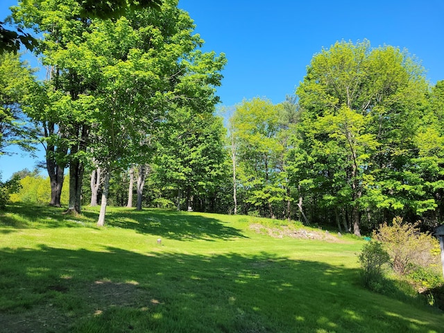 627 Waterville Rd, Skowhegan, ME 04976 - view of green lawn