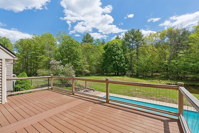 198 Range Rd, Cumberland, ME 04021 - view of deck