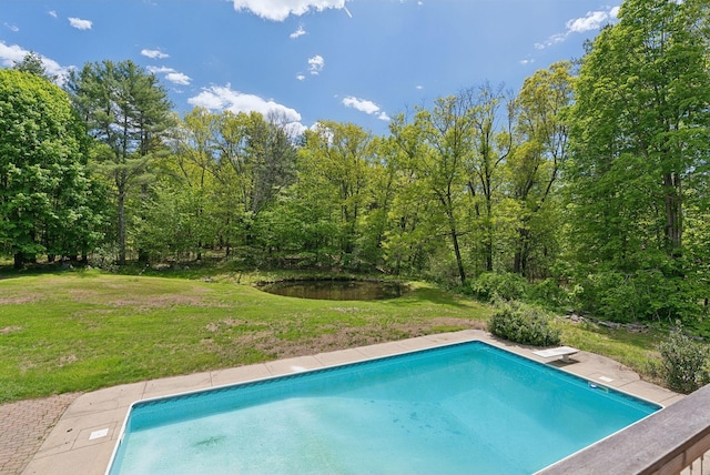 198 Range Rd, Cumberland, ME 04021 - outdoor pool with a lawn