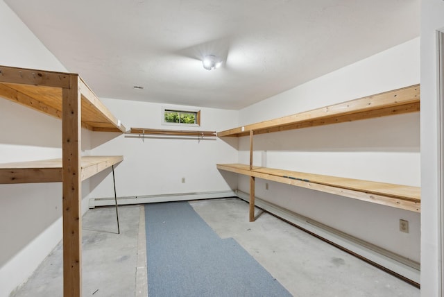 198 Range Rd, Cumberland, ME 04021 - storage with a baseboard heating unit