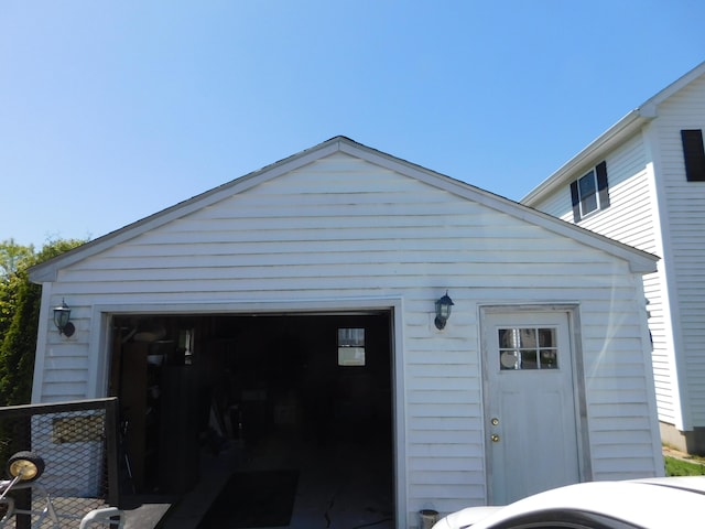 56 Allen St, Bangor, ME 04401 - view of garage