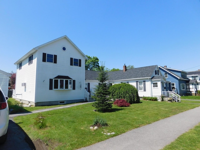 56 Allen St, Bangor, ME 04401 - traditional-style home with a front yard