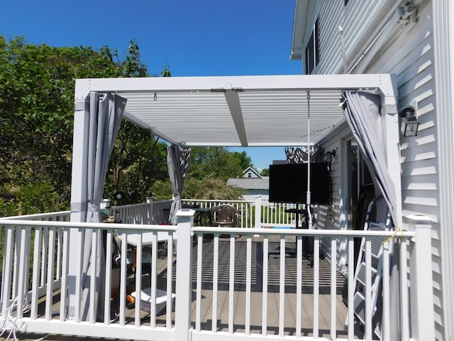 56 Allen St, Bangor, ME 04401 - view of wooden terrace