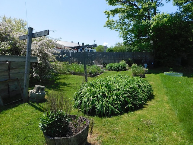 56 Allen St, Bangor, ME 04401 - view of yard with a vegetable garden