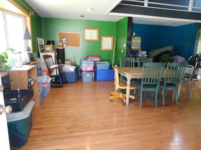 56 Allen St, Bangor, ME 04401 - dining area featuring light wood-style flooring