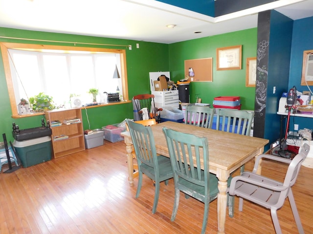 56 Allen St, Bangor, ME 04401 - dining area with wood-type flooring