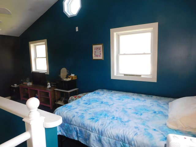 56 Allen St, Bangor, ME 04401 - bedroom with vaulted ceiling